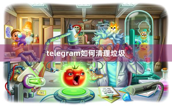 telegram如何清理垃圾