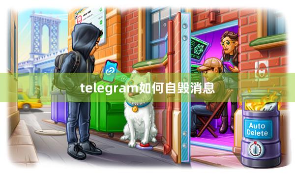 telegram如何自毁消息