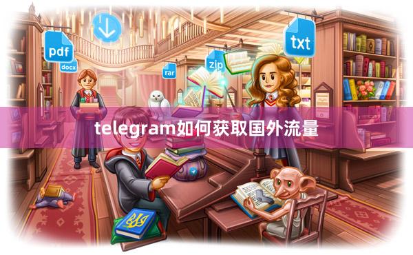 telegram如何获取国外流量