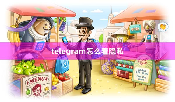telegram怎么看隐私